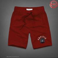 heren abercrombie and fitch athletic shorts rood Originele Prijs jgft5236